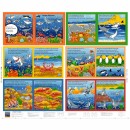 Under The Sea Book Col.101 Multi (90cm Panel)